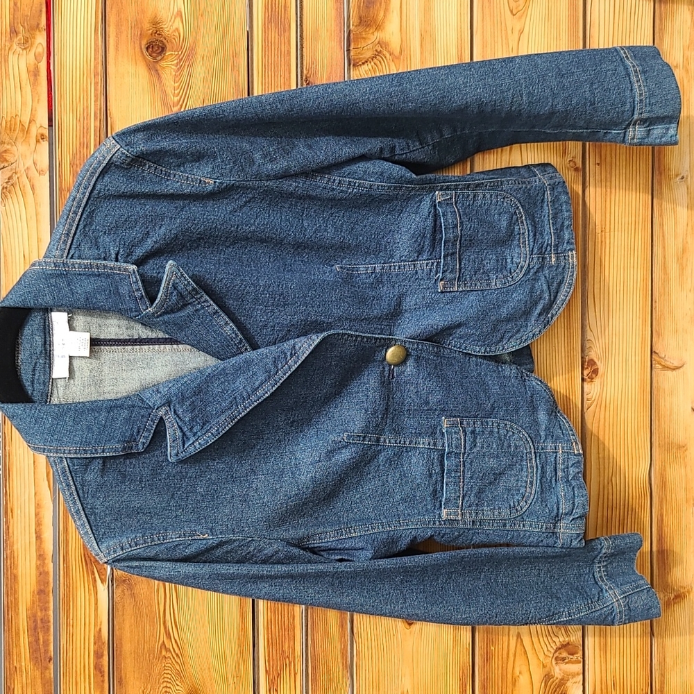 Cute Fitted Jeans Jacket